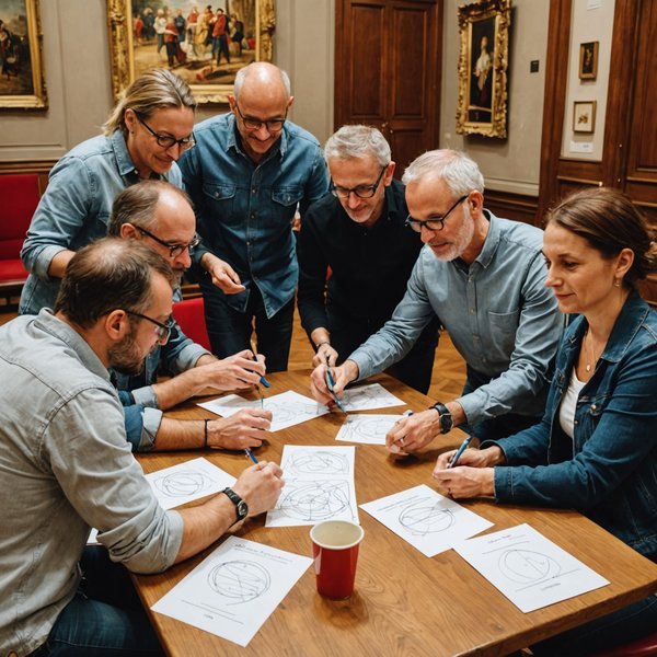 Team building artistique à lyon : créez des liens uniques